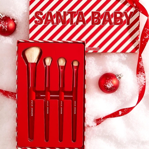 Kylie Cosmetics Other - Santa Baby 4 Piece Brush Collection
